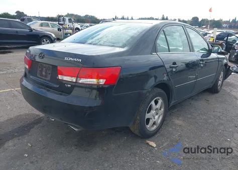 2006 Hyundai Sonata Gls V6/Lx V6 z USA, uszkodzony, nr VIN 5NPEU46F16H140499